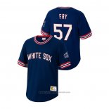 Maglia Baseball Uomo Chicago White Sox Jace Fry Cooperstown Collection Blu