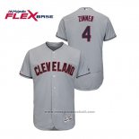 Maglia Baseball Uomo Cleveland Indians Bradley Zimmer Flex Base Grigio