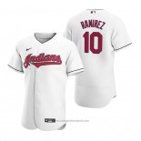 Maglia Baseball Uomo Cleveland Indians Harold Ramirez Autentico Home Bianco