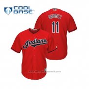 Maglia Baseball Uomo Cleveland Indians Jose Ramirez Cool Base Alternato 2019 Rosso