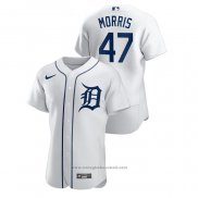 Maglia Baseball Uomo Detroit Tigers Jack Morris Authentic Bianco