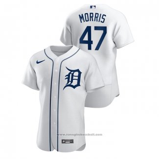 Maglia Baseball Uomo Detroit Tigers Jack Morris Authentic Bianco