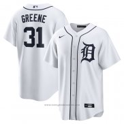 Maglia Baseball Uomo Detroit Tigers Riley Greene Replica Bianco