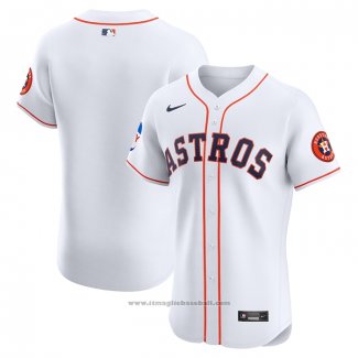 Maglia Baseball Uomo Houston Astros Elite Home Bianco