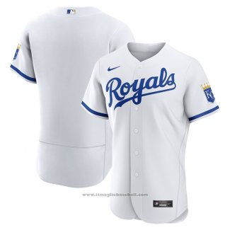 Maglia Baseball Uomo Kansas City Royals 2022 Primera Autentico Bianco