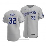 Maglia Baseball Uomo Kansas City Royals Jesse Hahn Autentico Road Grigio