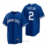 Maglia Baseball Uomo Kansas City Royals Michael A. Taylor Alternato Replica Blu