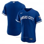 Maglia Baseball Uomo Kansas City Royals Royal 2022 Alternato Autentico Blu