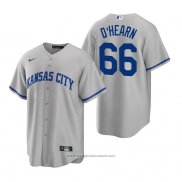 Maglia Baseball Uomo Kansas City Royals Ryan O'hearn Replica Road Grigio