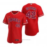 Maglia Baseball Uomo Los Angeles Angels Reid Detmers Autentico Alternato Rosso