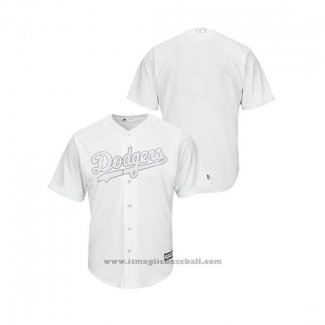 Maglia Baseball Uomo Los Angeles Dodgers 2019 Players Weekend Replica Bianco