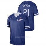 Maglia Baseball Uomo Los Angeles Dodgers Walker Buehler Cooperstown Collection Legend Blu
