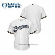 Maglia Baseball Uomo Milwaukee Brewers Cool Base Home Hispanic Heritage Bianco