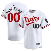 Maglia Baseball Uomo Minnesota Twins Home Limited Personalizzate Bianco