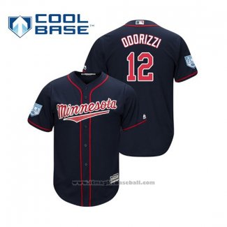 Maglia Baseball Uomo Minnesota Twins Jake Odorizzi Cool Base Allenamento Primaverile 2019 Blu