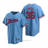 Maglia Baseball Uomo Minnesota Twins Michael Pineda Replica Alternato Blu