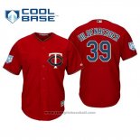 Maglia Baseball Uomo Minnesota Twins Trevor Hildenberger Cool Base Allenamento Primaverile 2019 Rosso