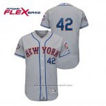 Maglia Baseball Uomo New York Mets 2019 Jackie Robinson Day Flex Base Grigio