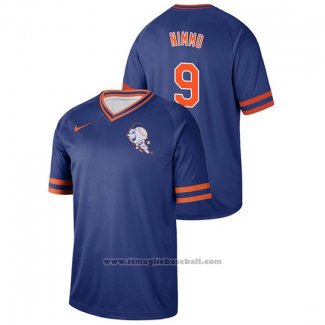 Maglia Baseball Uomo New York Mets Brandon Nimmo Cooperstown Collection Legend Blu