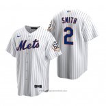 Maglia Baseball Uomo New York Mets Dominic Smith Replica Bianco