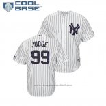 Maglia Baseball Uomo New York Yankees Aaron Judge 2018 Stars & Stripes Cool Base Bianco