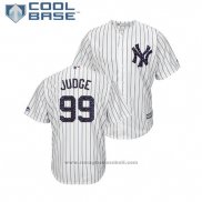 Maglia Baseball Uomo New York Yankees Aaron Judge 2018 Stars & Stripes Cool Base Bianco
