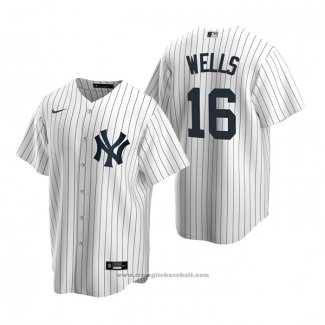 Maglia Baseball Uomo New York Yankees Austin Wells Replica 2020 Bianco