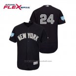 Maglia Baseball Uomo New York Yankees Gary Sanchez Flex Base Allenamento Primaverile Alternato 2019 Blu