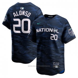 Maglia Baseball Uomo Pete Alonso All Star 2023 Blu