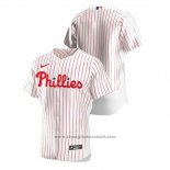 Maglia Baseball Uomo Philadelphia Phillies Autentico Bianco