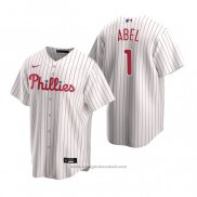 Maglia Baseball Uomo Philadelphia Phillies Mick Abel Replica 2020 Bianco