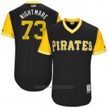 Maglia Baseball Uomo Pittsburgh Pirates 2017 Little League World Series Felipe Rivero Nero