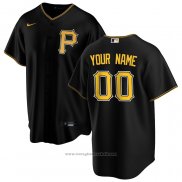 Maglia Baseball Uomo Pittsburgh Pirates Alternato Replica Personalizzate Nero