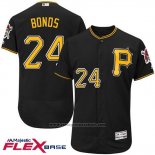 Maglia Baseball Uomo Pittsburgh Pirates Barry Bonds Nero Flex Base