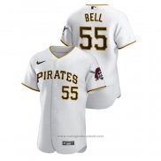 Maglia Baseball Uomo Pittsburgh Pirates Josh Bell Authentic Bianco
