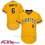 Maglia Baseball Uomo Pittsburgh Pirates Starling Marte Autentico Collection Or Flex Base