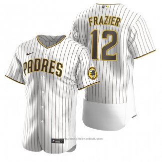 Maglia Baseball Uomo San Diego Padres Adam Frazier Autentico Alternato Marrone Bianco