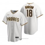 Maglia Baseball Uomo San Diego Padres Daniel Hudson Replica Home Marrone Bianco