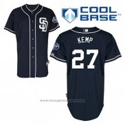 Maglia Baseball Uomo San Diego Padres Matt Kemp 27 Blu Alternato Cool Base