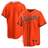 Maglia Baseball Uomo San Francisco Giants Alternato Replica Arancione