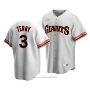 Maglia Baseball Uomo San Francisco Giants Bill Terry Cooperstown Collection Primera Bianco