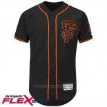 Maglia Baseball Uomo San Francisco Giants Blank Nero Flex Base Autentico Collection