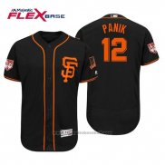 Maglia Baseball Uomo San Francisco Giants Joe Panik Flex Base Allenamento Primaverile 2019 Nero