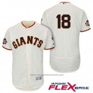 Maglia Baseball Uomo San Francisco Giants Matt Cain Crema Home Flex Base