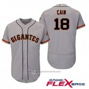 Maglia Baseball Uomo San Francisco Giants Matt Cain Grigio Hispanic Heritage Flex Base