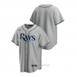 Maglia Baseball Uomo Tampa Bay Rays 2020 Road Replica Grigio