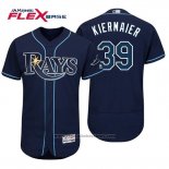 Maglia Baseball Uomo Tampa Bay Rays Kevin Kiermaier Flex Base Autentico Collezione Alternato Blu