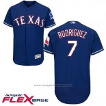 Maglia Baseball Uomo Texas Rangers 7 Pudge Rodriguez 2017 Flex Base
