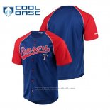 Maglia Baseball Uomo Texas Rangers Personalizzate Stitches Blu