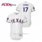 Maglia Baseball Uomo Texas Rangers Shin Soo Choo Bianco